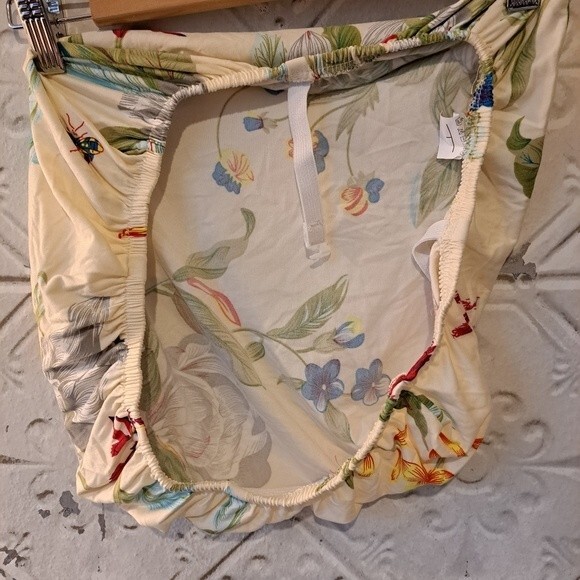 Set of 4 Chair Elastic Fitted Seat Covers for a kitchen table - NEW Floral - Picture 4 of 9